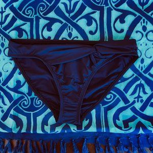 Tommy Bahama Navy Twist Front Bikini Bottom Bundle Size Medium